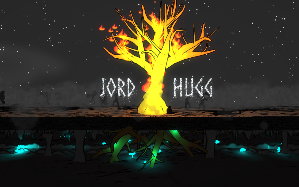 Jordhugg in-game title screen