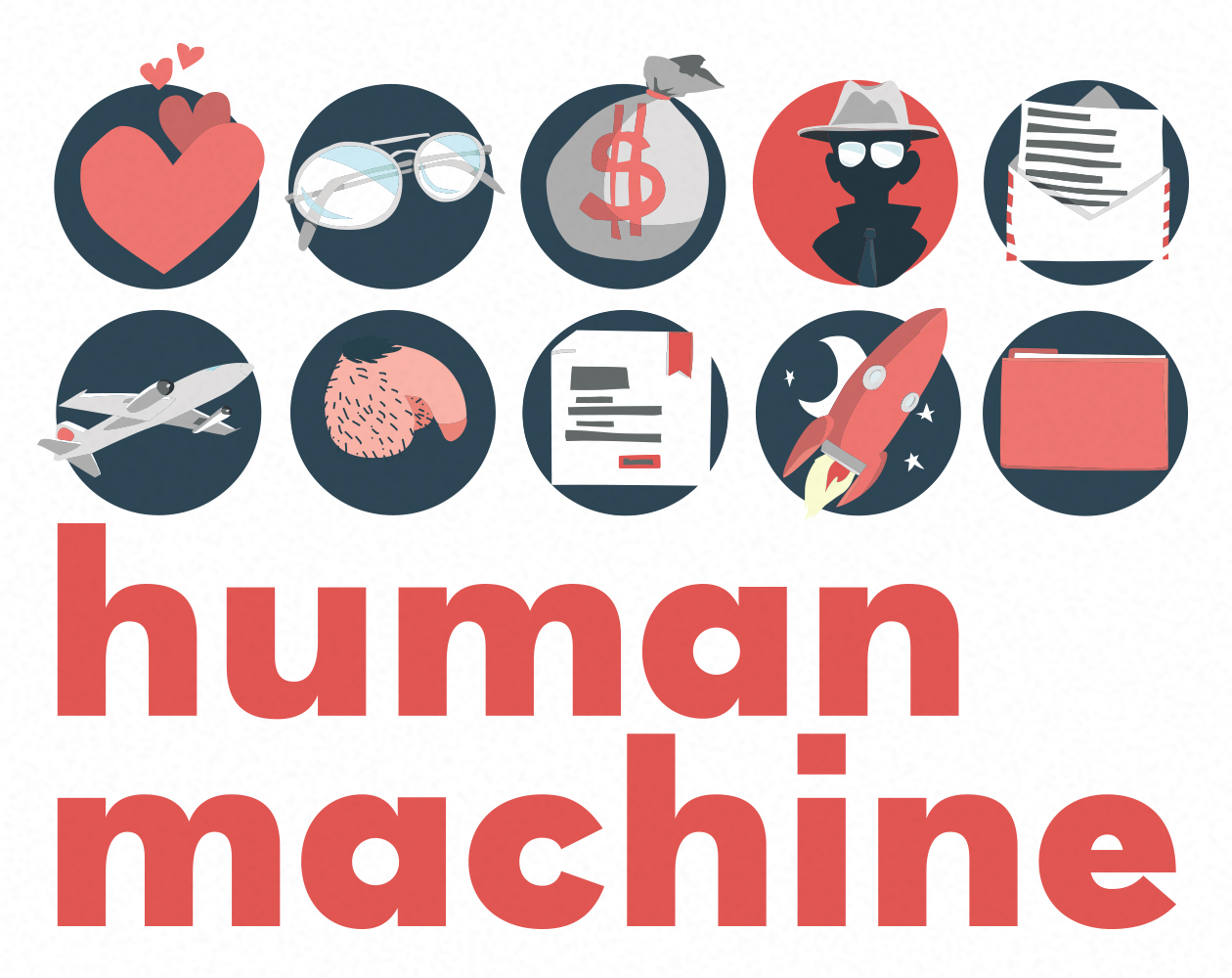 The Human Machine, playful phishing tool